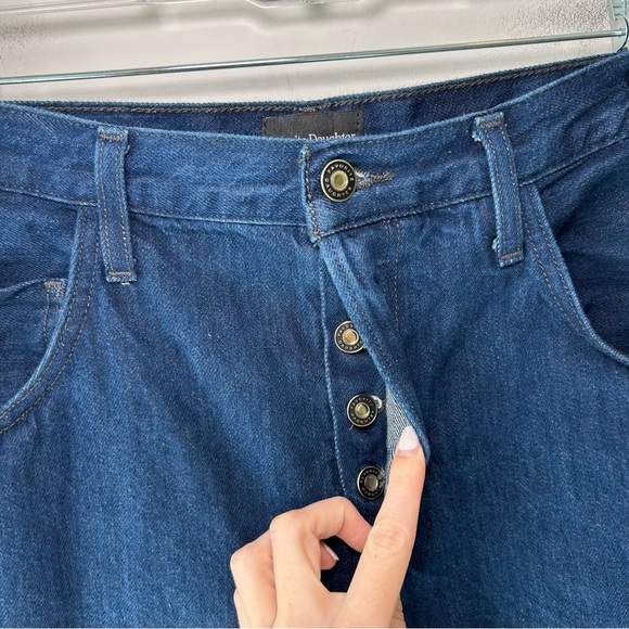 Favorite Daughter The Jennifer High Rise Loose Straight Jeans in Stout Size 29 - Picture 6 of 15